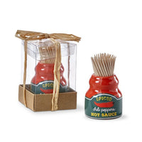 Hot Sauce Toothpick Holder