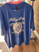 Pollys T Shirts Royal Blue