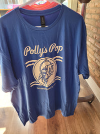 Pollys T Shirts Royal Blue