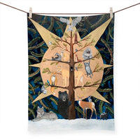 Winter Solstice Dream Tea Towel