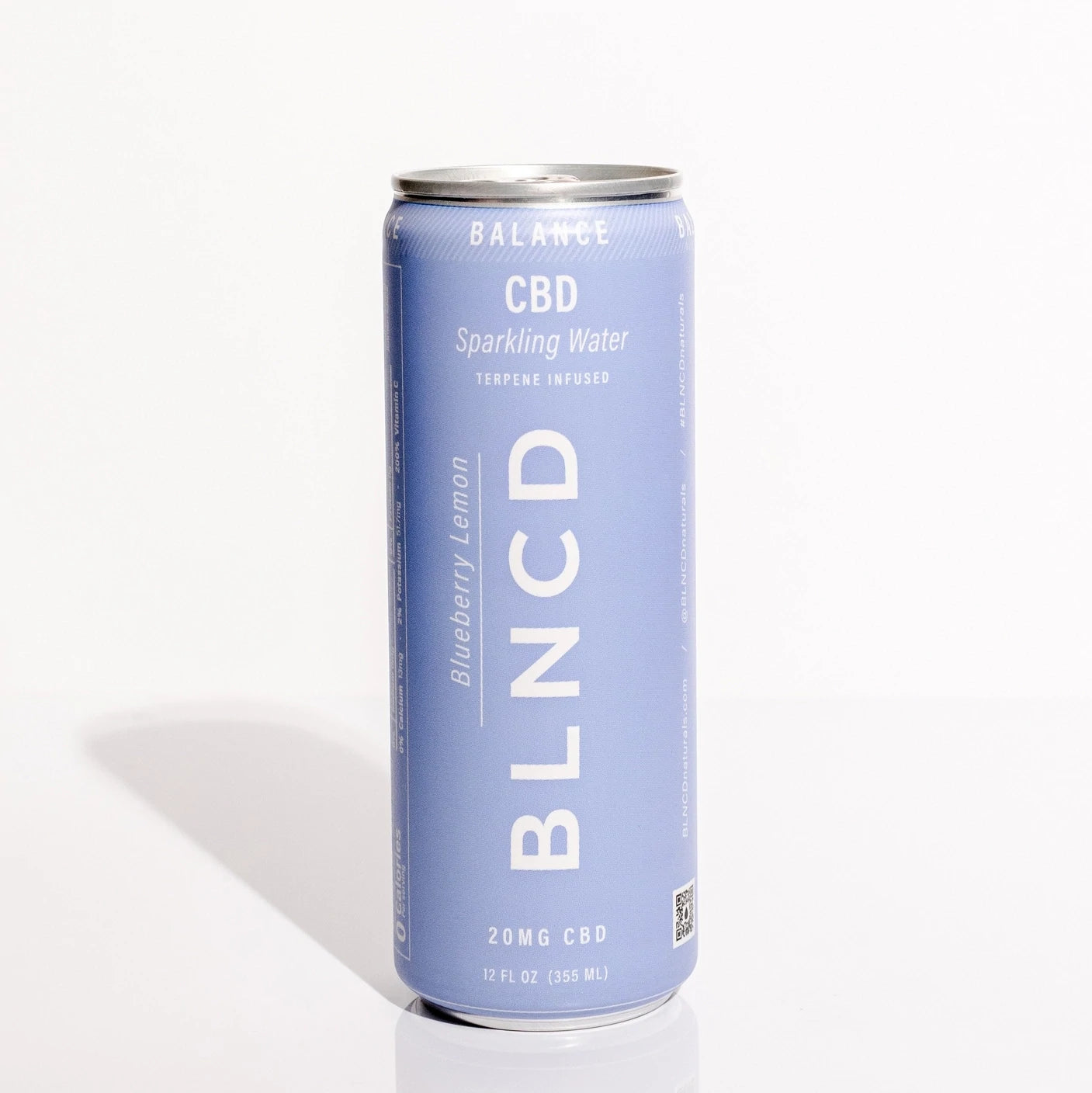 BLNCD Sparkling Water Blueberry Lemon Single