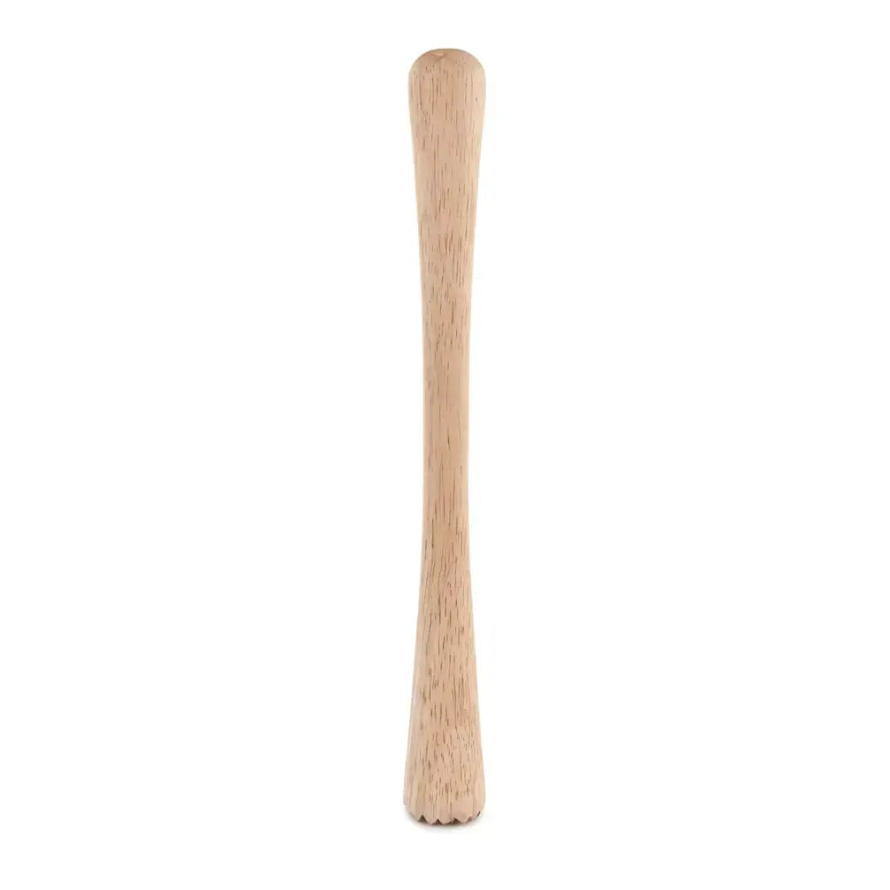 Smash™ Natural Wood Muddler w/ Serrated Base