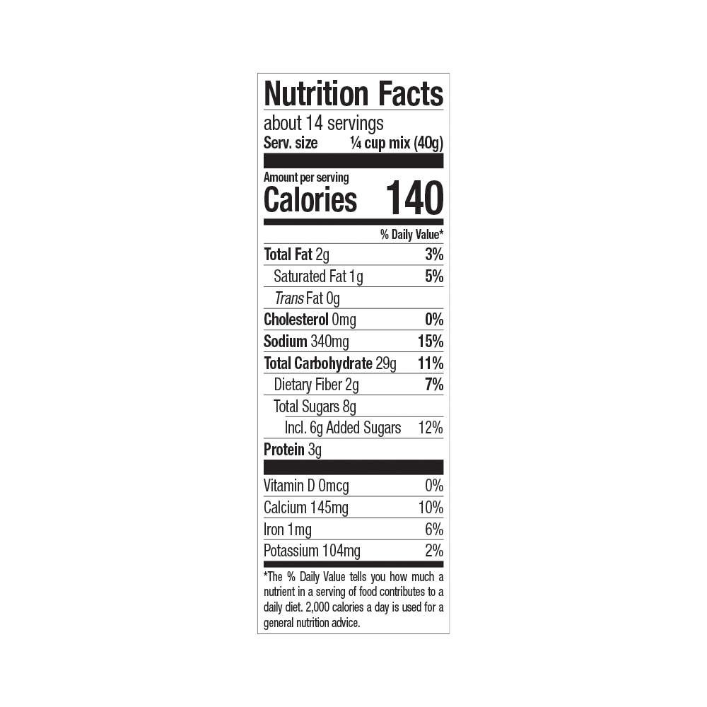 Chocolate Chip Pancake Mix