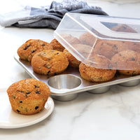 Nordic Ware Naturals Muffin Pan w/High Dome Lid