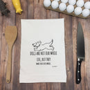 Dog Dish Towel | Tea Towels | Funny Kitchen Towels