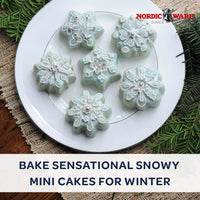 Frozen Snowflake Cakelets Pan