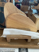 Rubberwood Serving Boards Set/2