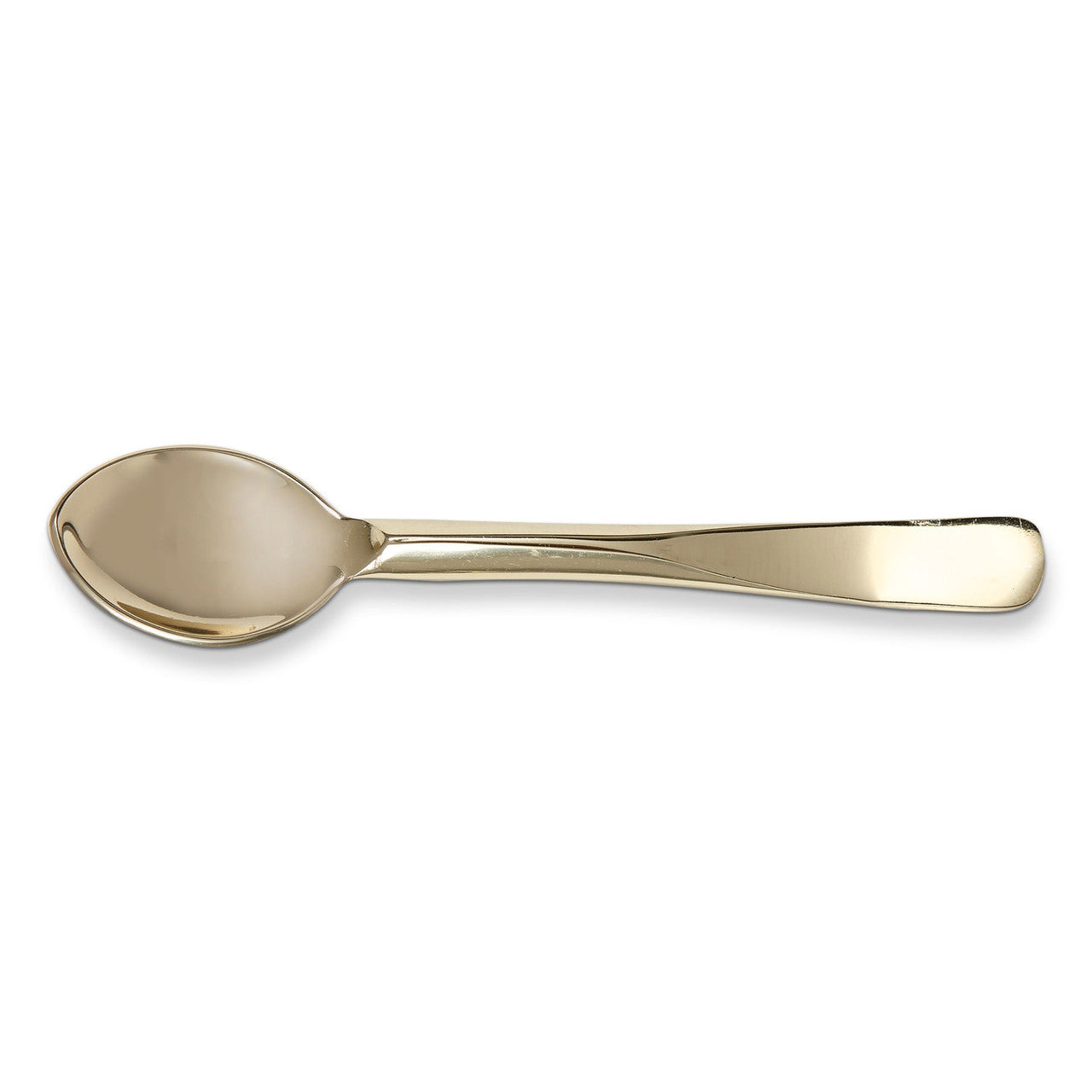 Lustrous Appetizer Spoon, Gold