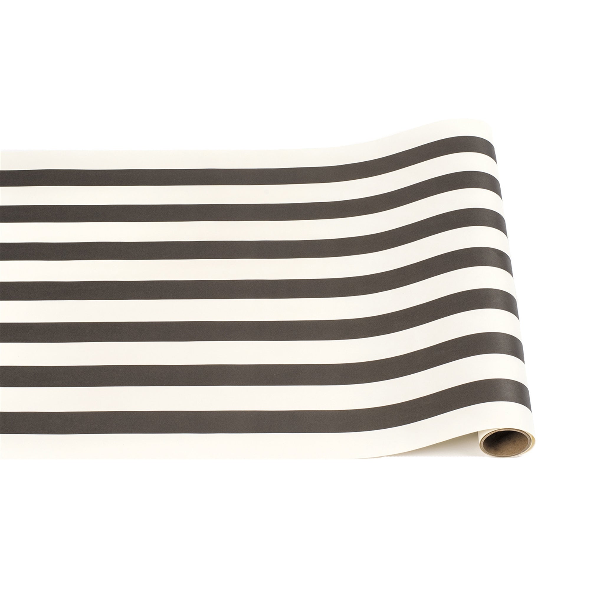 Hester & Cook Kraft Black Classic Stripe Table Runner