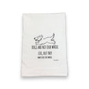 Dog Dish Towel | Tea Towels | Funny Kitchen Towels