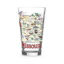 Fishkiss Missouri 16oz Glass