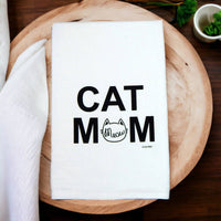 Cat Kitchen Towel | Tea Towels | Flour Sac Kitchen Towels