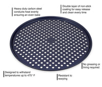 Zyliss Nonstick Pizza Baking Tray 14 inch