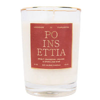 Rewined Christmas Candles - Poinsettia