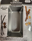 Craft Kitchen Mini Loaf Pan set/2