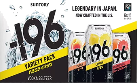 -196 Ready to Drink Cocktail Variety 8 pack