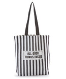 Cotton Tote Bag-All Good Things Inside