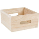 Choice Natural Wooden Display Crate