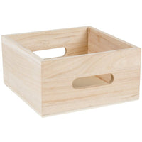 Choice Natural Wooden Display Crate