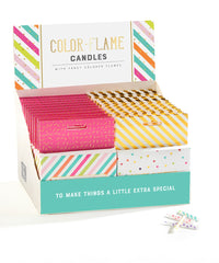 Color Flame Birthday Candles