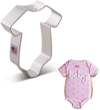 Onesie Cookie Cutter 4.25"