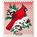 Winter Cardinal Swedish Cloth