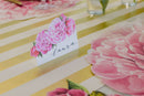 Peony Place Cards