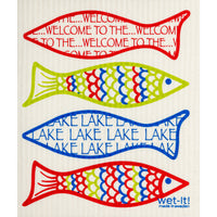 Welcome to the Lake Swedish Cloth