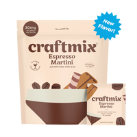 Craftmix Espresso Martini Cocktail/Mocktail Drink Mixer Packet