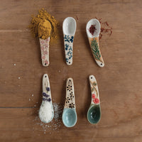 Hand-Painted Spoon with Handle