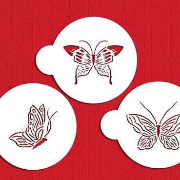 Butterfly Cake Stencil