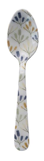 Floral Enameled Stainless Steel Spoon